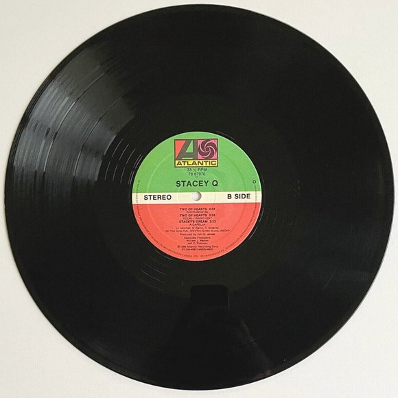 Stacey Q TWO OF HEARTS European Mix VINYL RECORD 1986 CANADA 1st Ed. 36Yrs! RARE - Picture 4 of 8